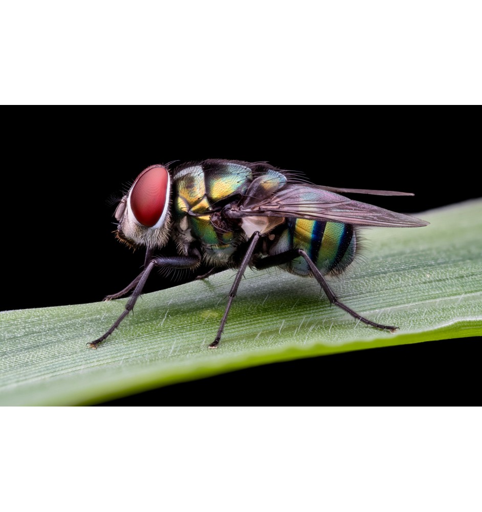 Green Bottle Fly Casters 100 per Pot | Live Feeder Insects for Jumping Spiders, Mantids & Reptiles