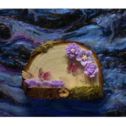 Handmade Natural Wooden Ledges for Spiders | Safe Climbing Platforms for Enclosures