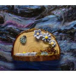 Handmade Natural Wooden Ledges for Spiders | Safe Climbing Platforms for Enclosures