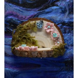 Handmade Natural Wooden Ledges for Spiders | Safe Climbing Platforms for Enclosures