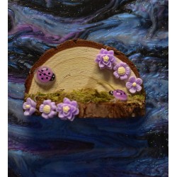 Handmade Natural Wooden Ledges for Spiders | Safe Climbing Platforms for Enclosures