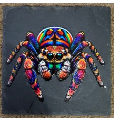 Custom UV Printed Slate Coaster 4x4" | SPOODIES UK