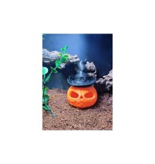 Magnetic Pumpkin Hide 3D Printed Terrarium Accessory | Spoodies UK